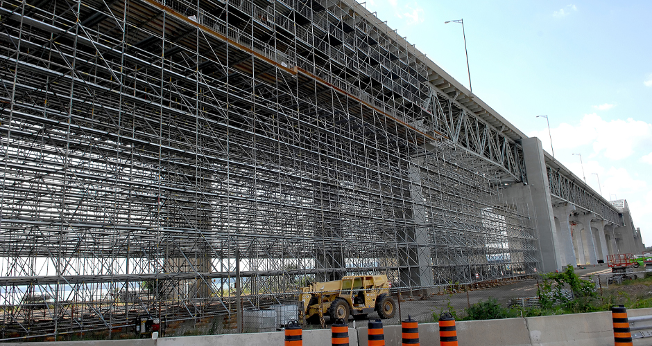 Platform steel structure